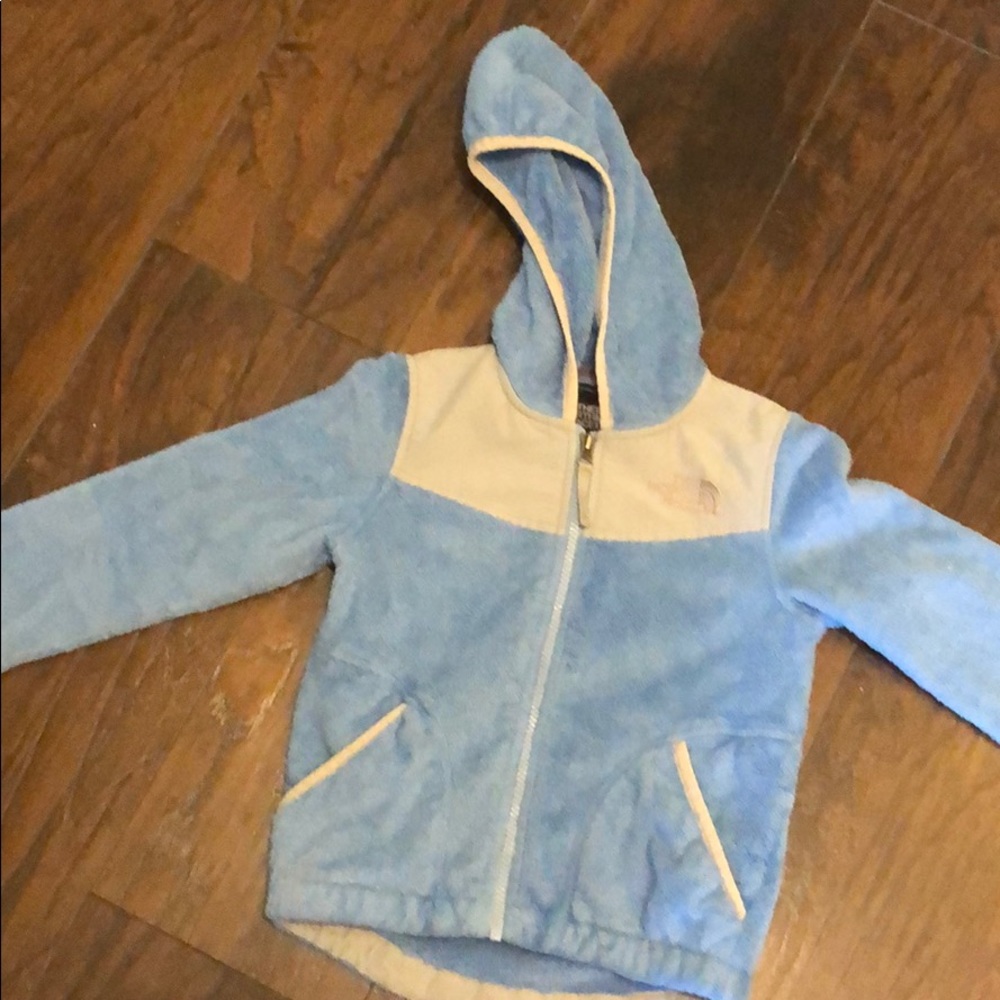 Little girl North Face XS sweater